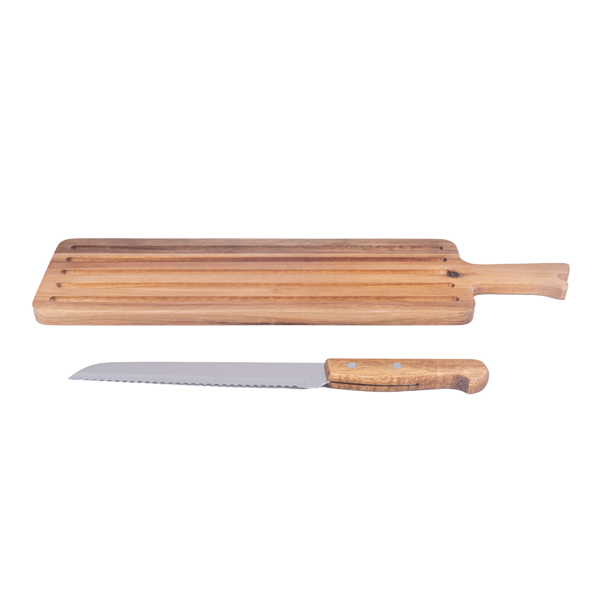 Home Nature Juego de Tabla con Cuchillo para Pan12 x 47 x 7 x 1.5 cm image number null