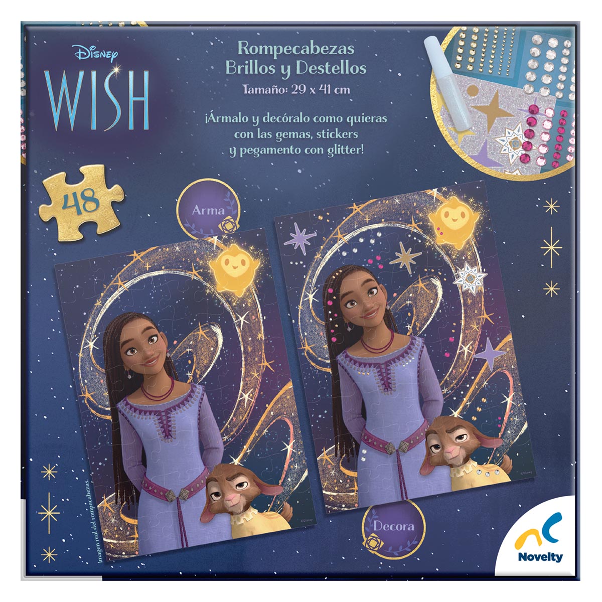 Rompecabezas Brillos y Destellos Wish image number null