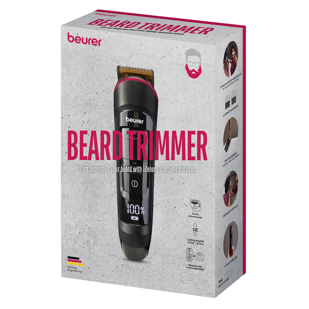 Rasuradora para Barba Beurer image number null