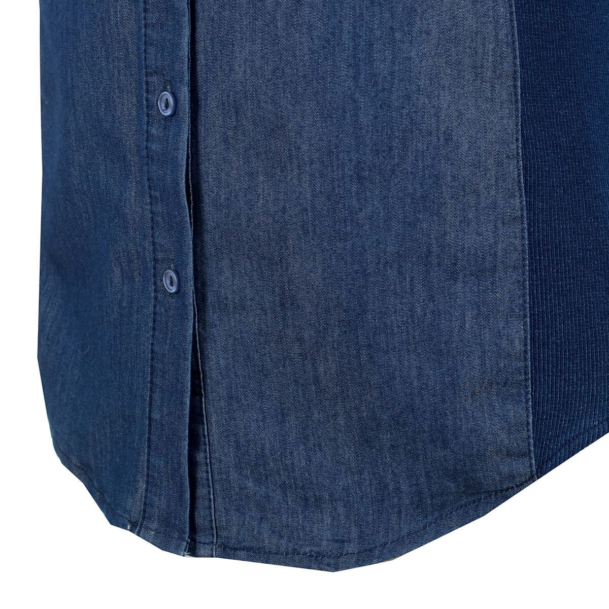 Blusa Camisera Philosophy Jr. Ch Azul Medio image number null