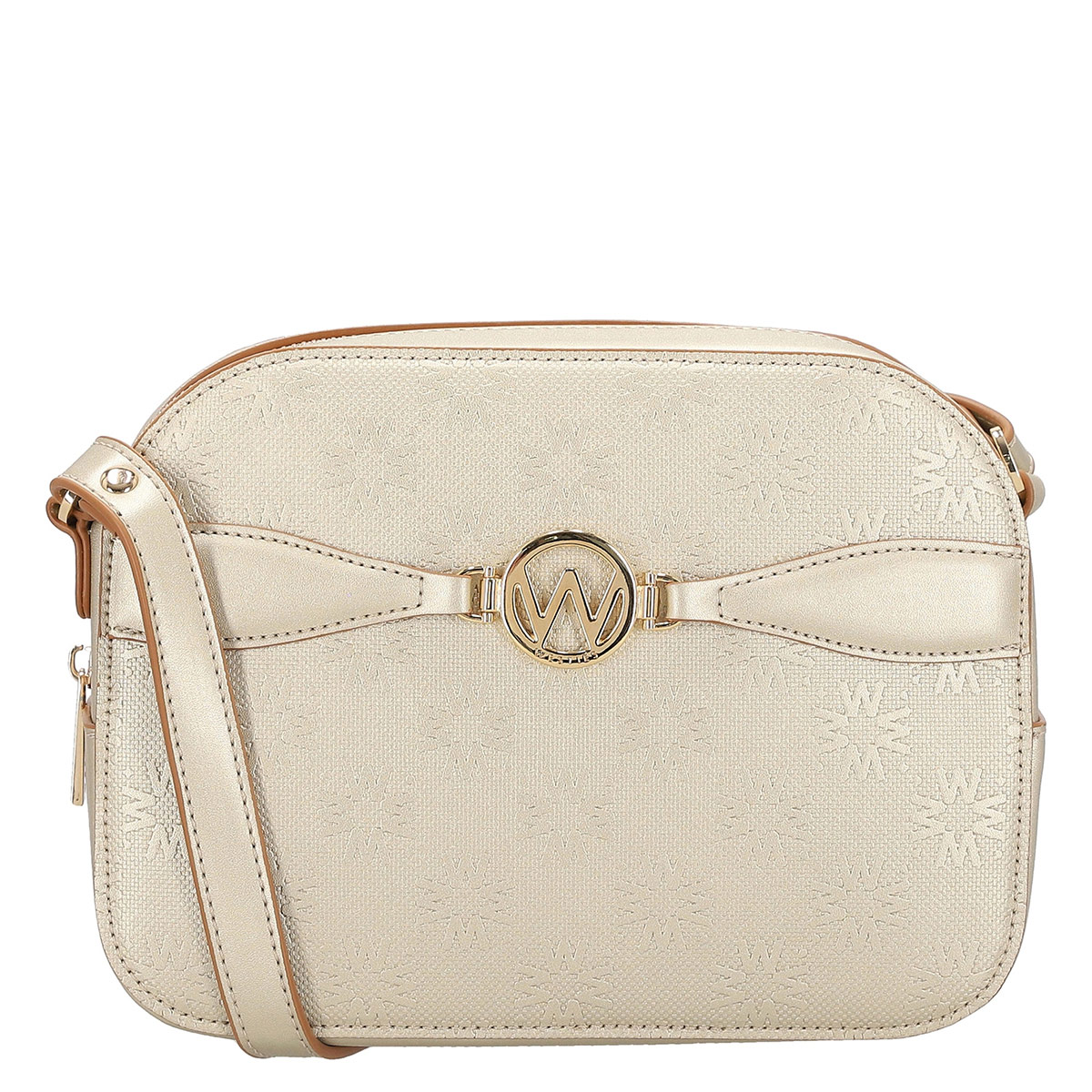 Bolsa Crossbody Westies Oro para Mujer image number null