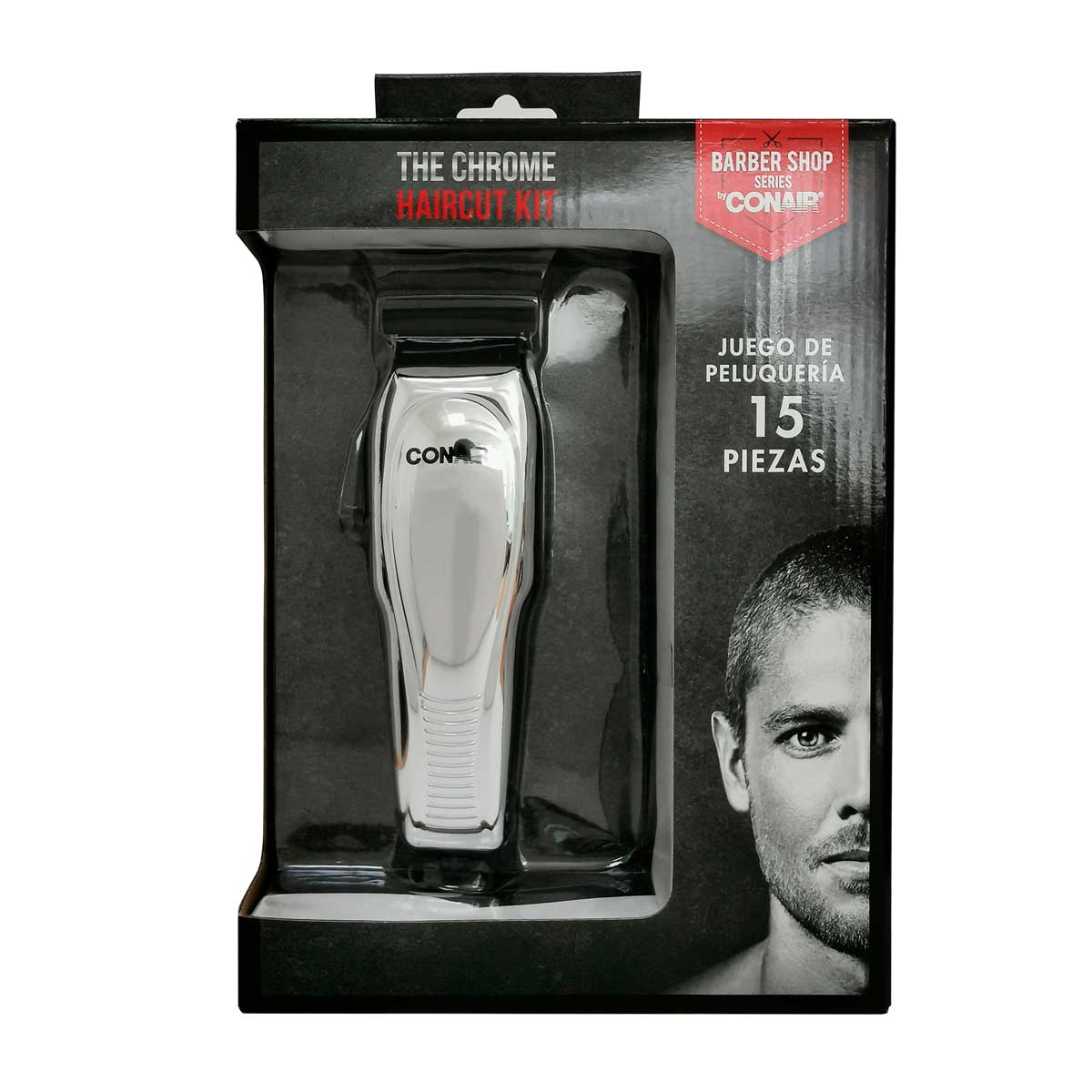 Juego de Peluquer&iacute;a 15 piezas cromado image number null