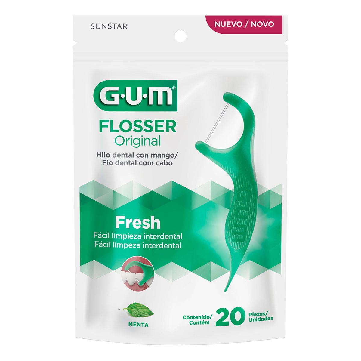Hilo dental Flossers Original 20s  - GUM® image number null