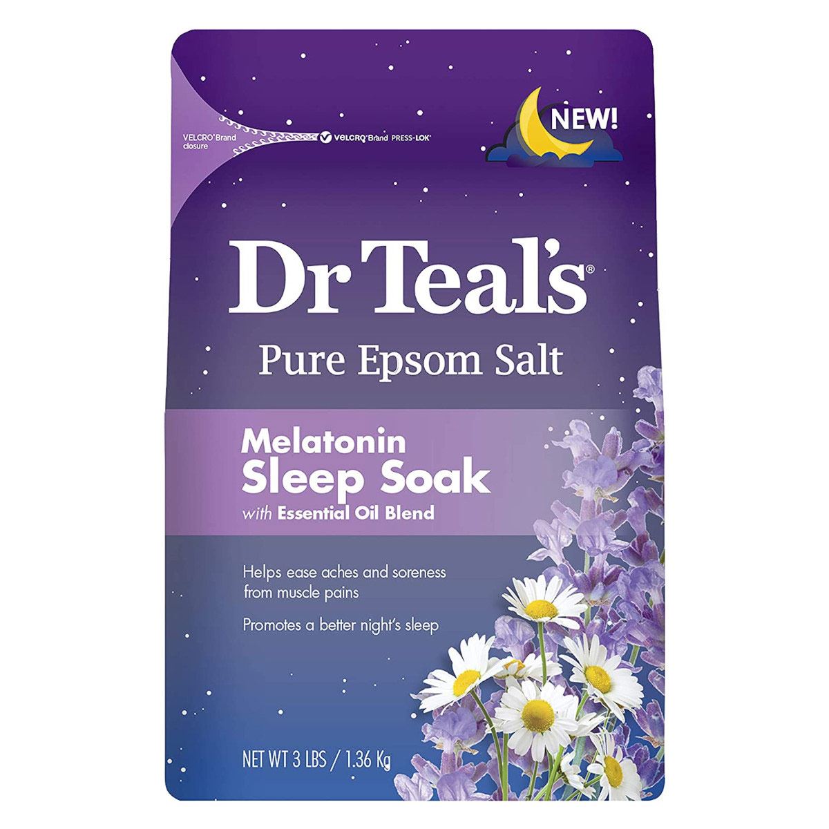 Sales pura de baño Epson con Melatonina Dr Teal's image number null