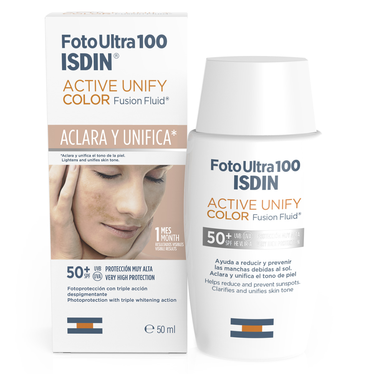 Fotoultra 100 Isdin Active Unify Color 50ml image number null