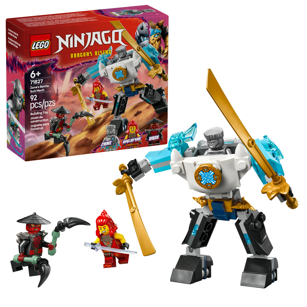 LEGO® Armadura Robótica de Combate de Zane image number null