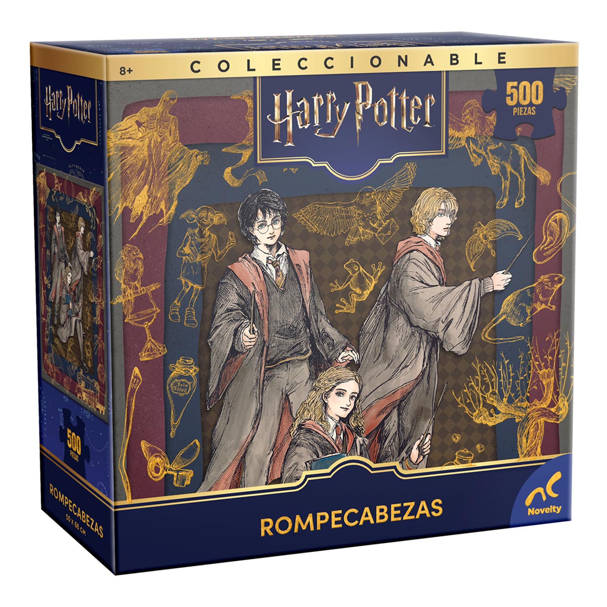 Rompecabezas Coleccionable Holográfico Harry Potter NOVELTY image number null