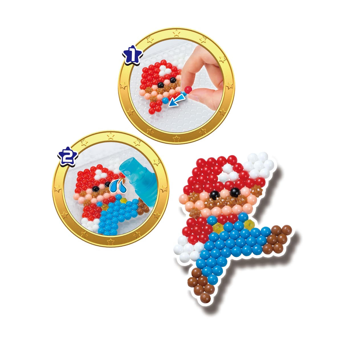Cubo de Creatividad de Super Mario Aquabeads image number null