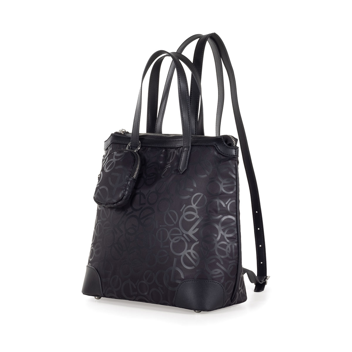 Bolso Backpack Cloe Negro para Mujer image number null