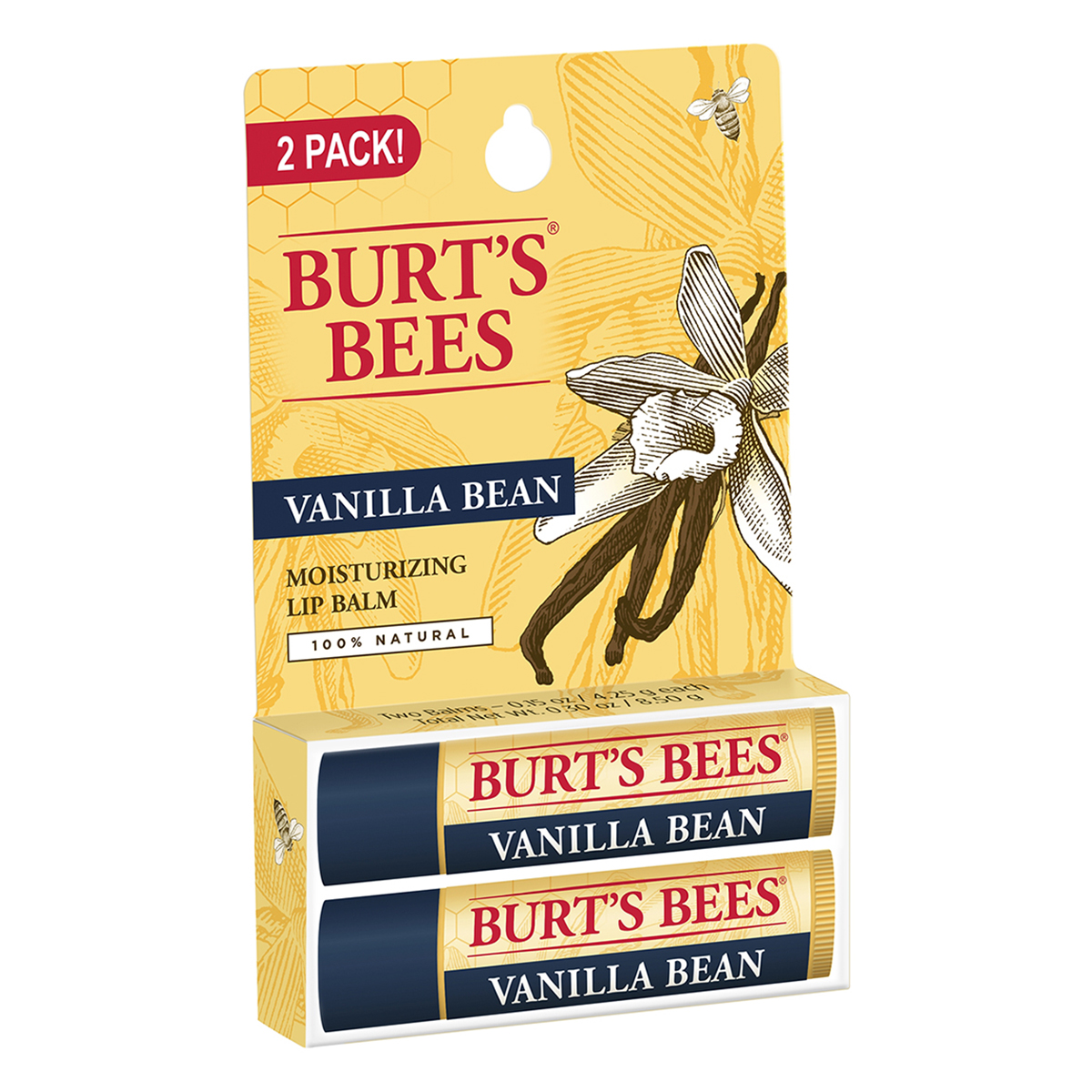 BB Balsamo Labial Hidratante de Vainilla 2 pzs image number null