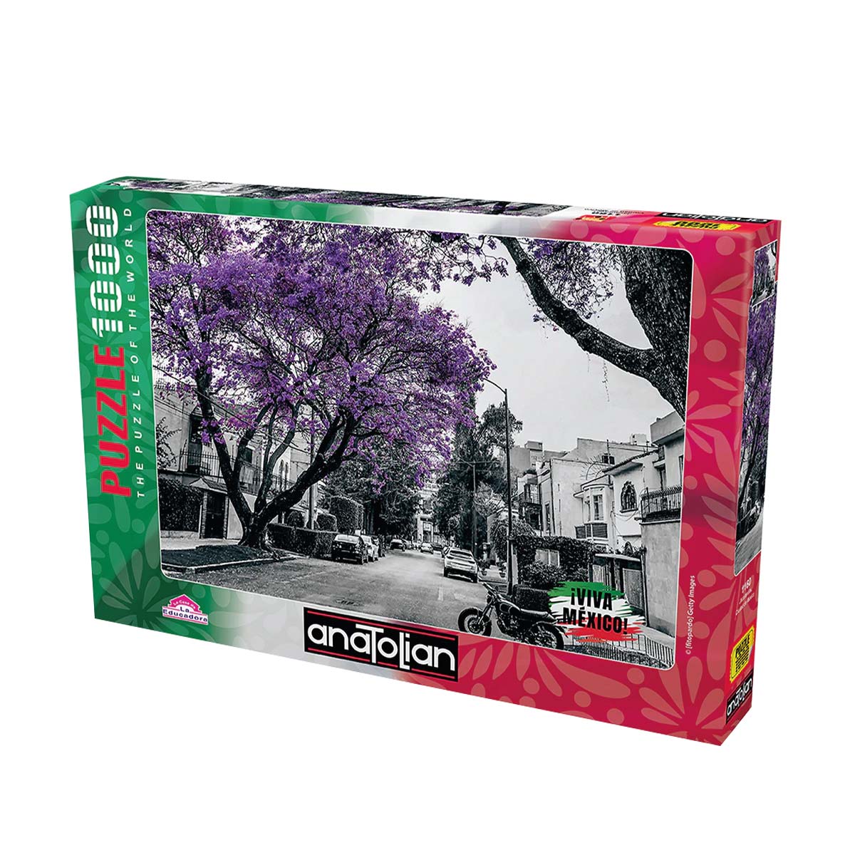 Rompecabezas Jacarandas CDMX 1000 Piezas Anatolian image number null