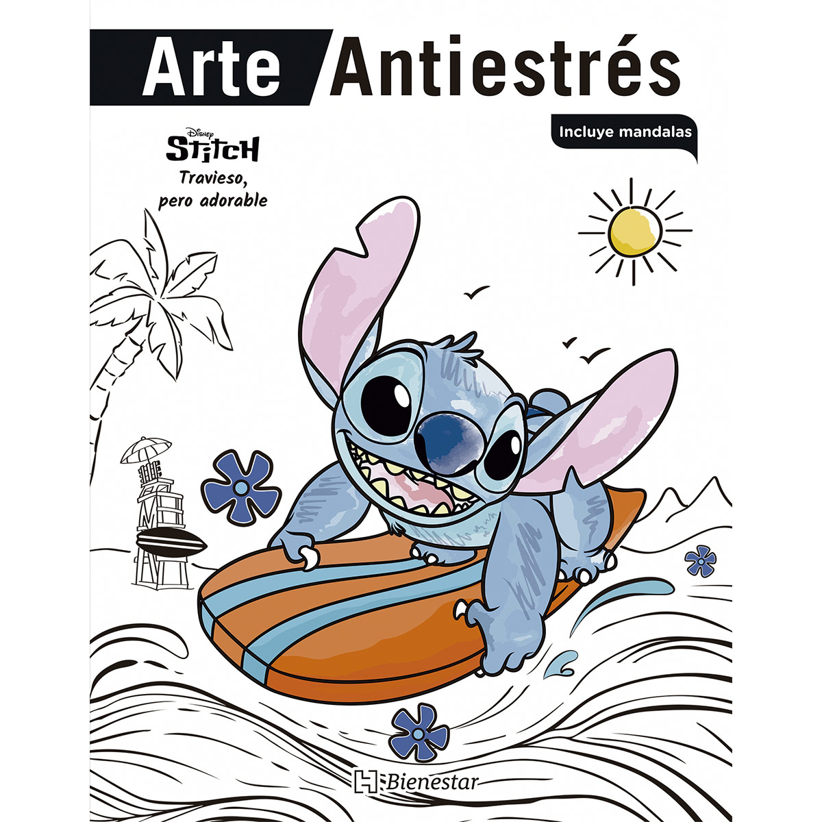 Arte Antiestrés. Stitch. Desastroso pero adorable image number null