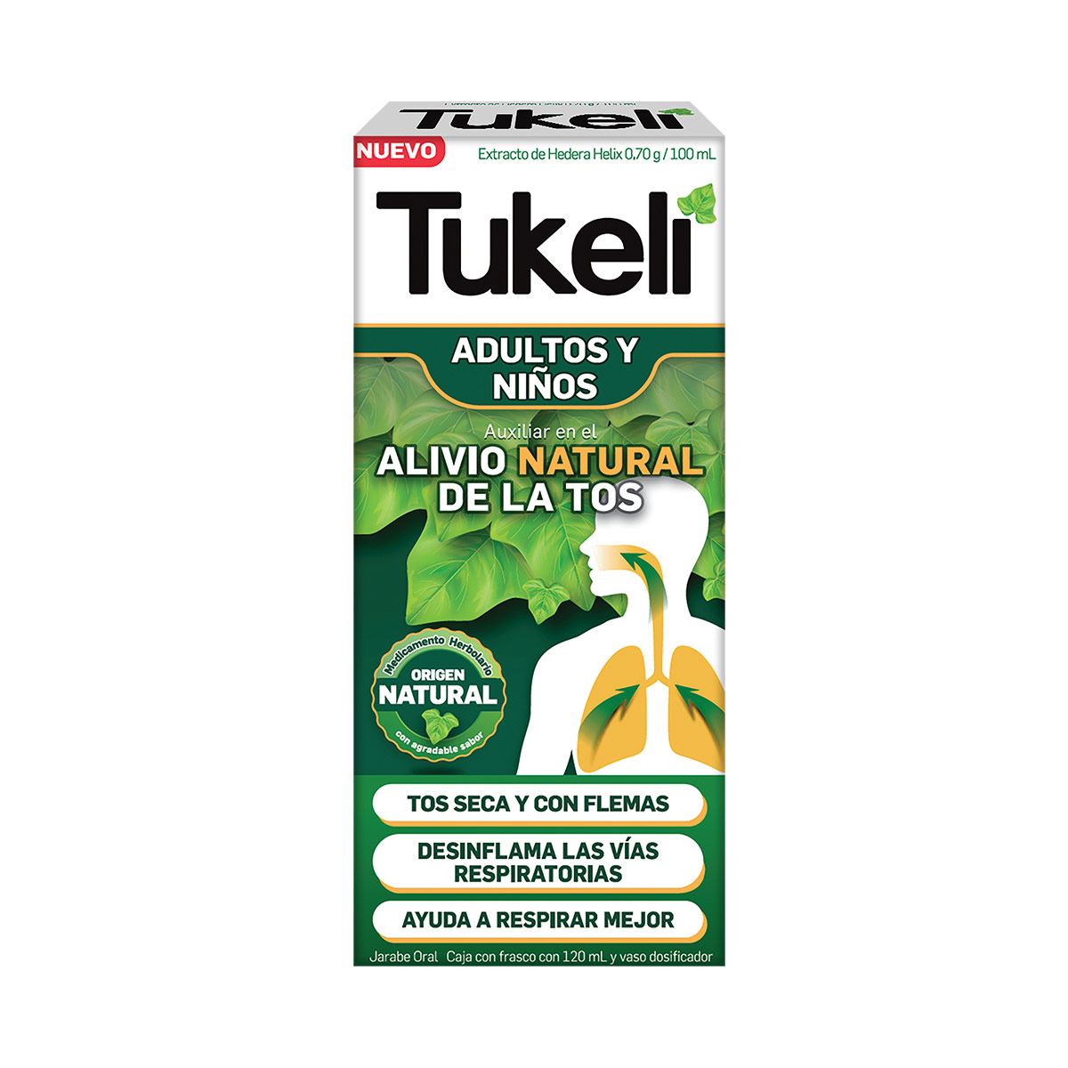 Tukeli Hedera Jarabe 120 ml image number null