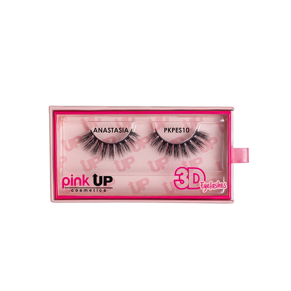 Pesta&ntilde;as Postizas 3D Eyelashes Pink Up Anastasia 10 image number null