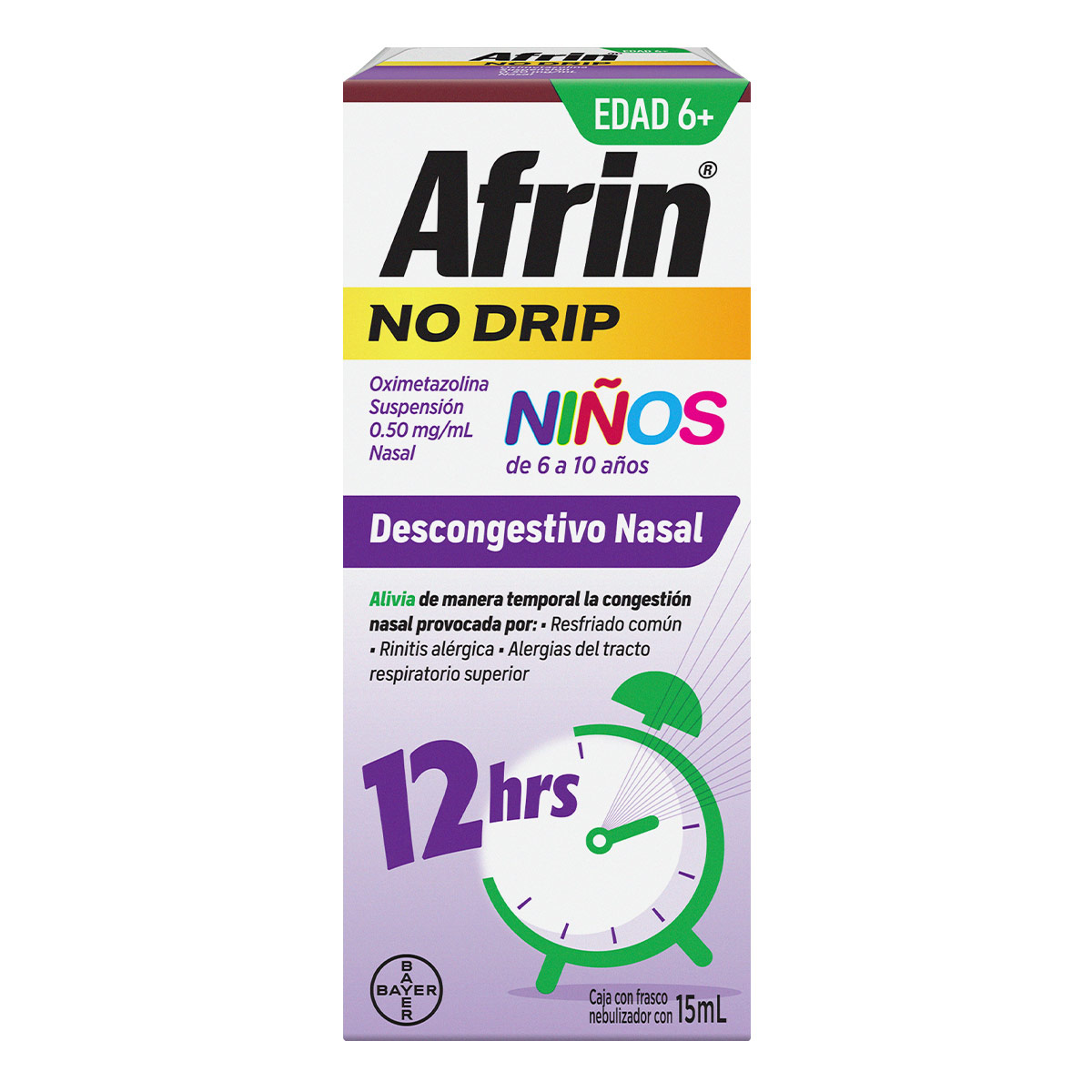 Afrin No-Drip Niños15ml image number null