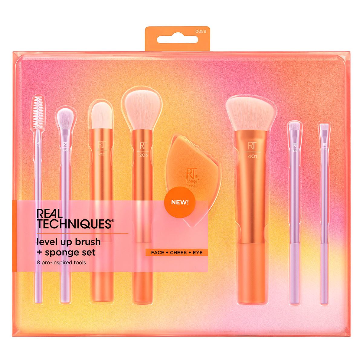 Juego de Brochas y Esponjas Level Up Real Techniques image number null