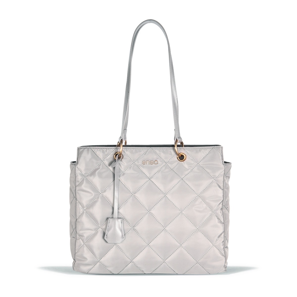 Bolsa Tote Enso Plata para Mujer image number null