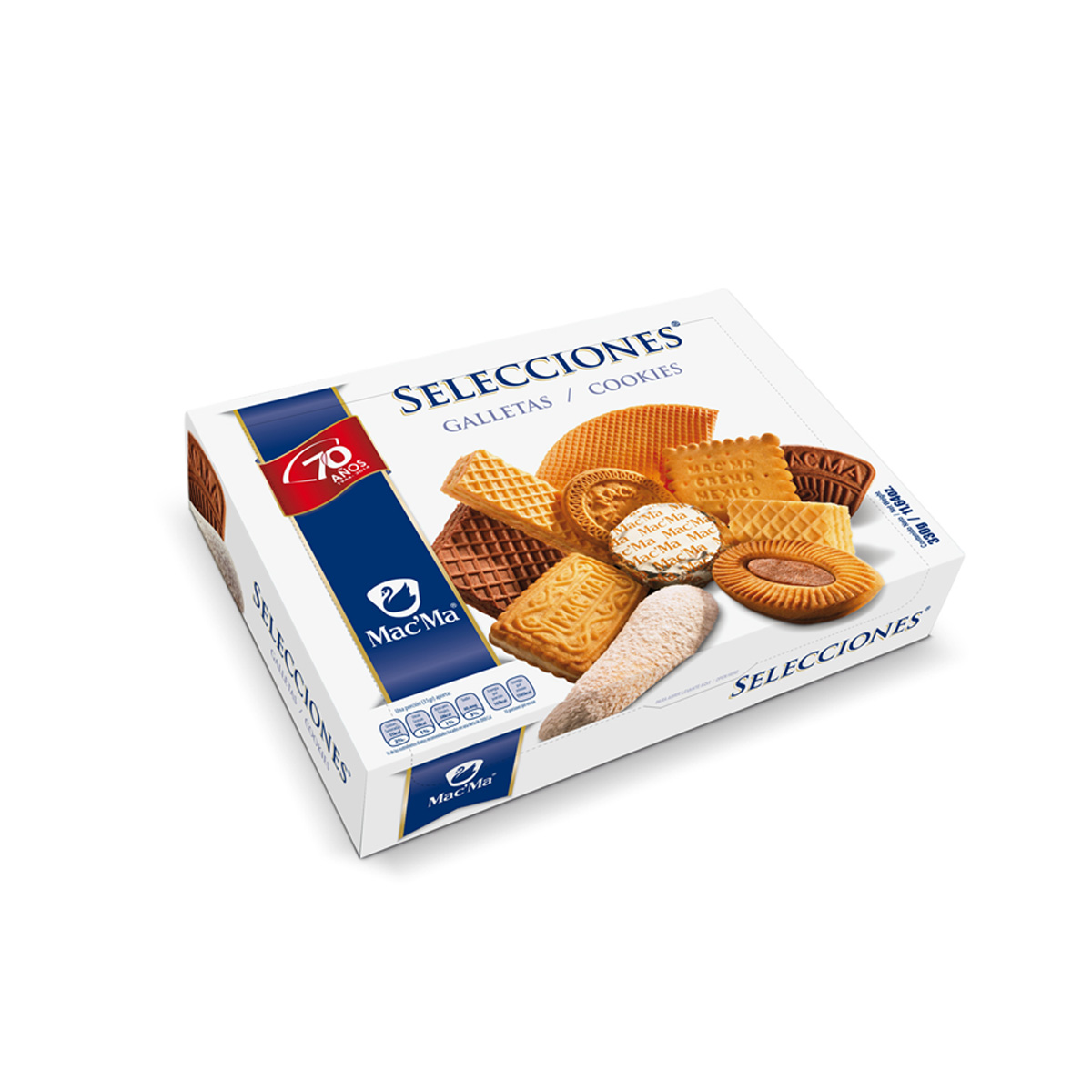 Surtido de Galleta Selecciones Mac&acute;Ma 330g image number null