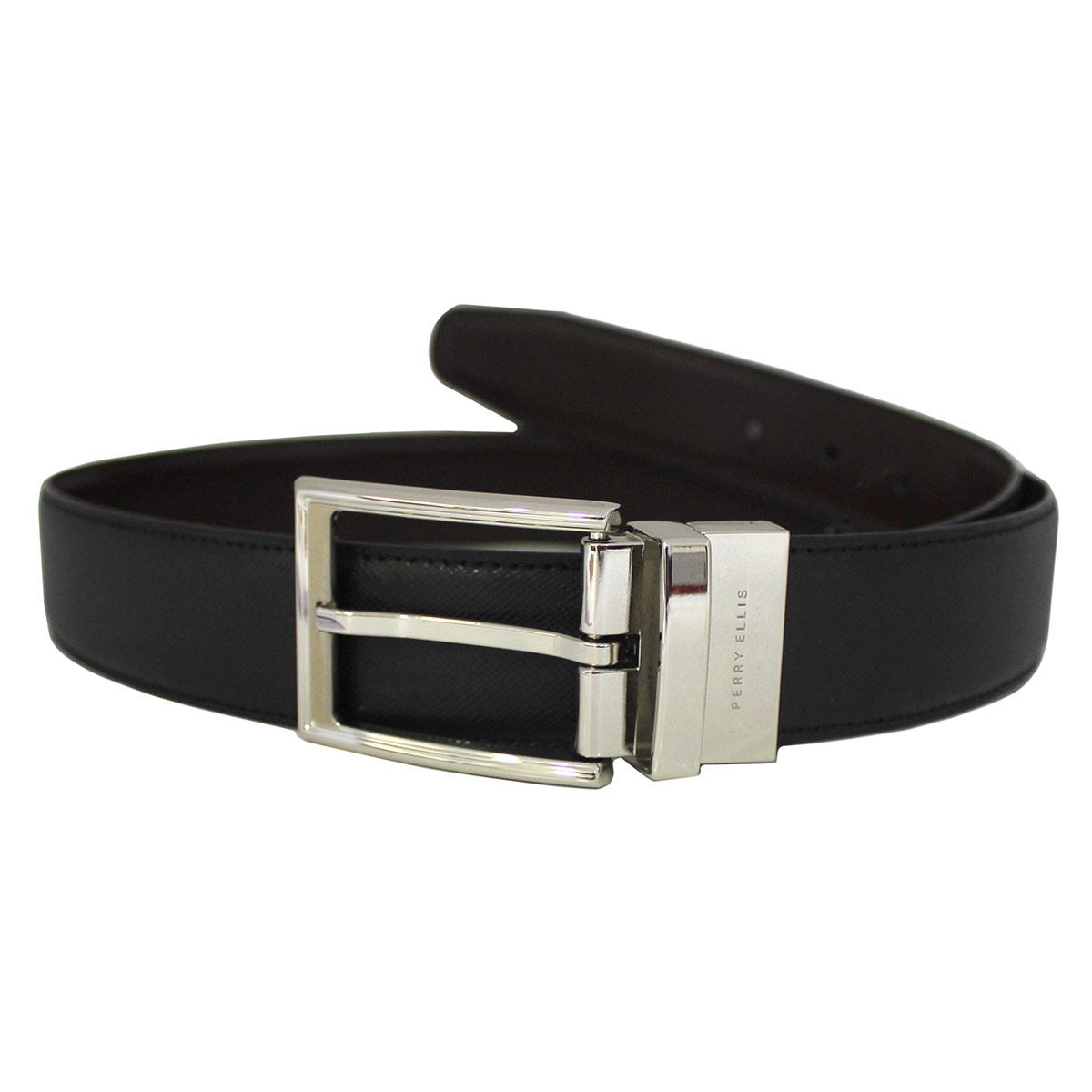 Cintur&oacute;n reversible Perry Ellis L49-0042-0K talla 36 image number null