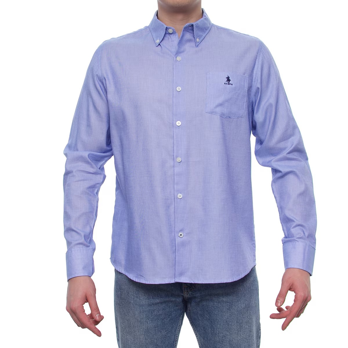Camisa Casual Talla Grande Polo Club para Hombre image number null