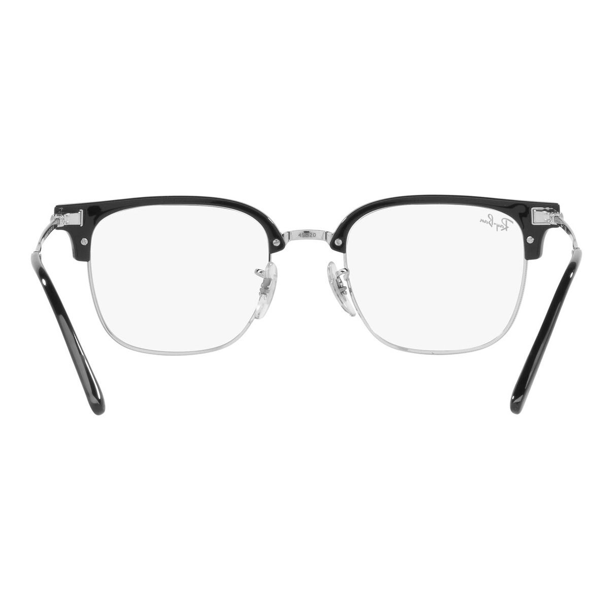 Armaz&oacute;n Ray-Ban New Clubmaster en Pl&aacute;stico Plata image number null