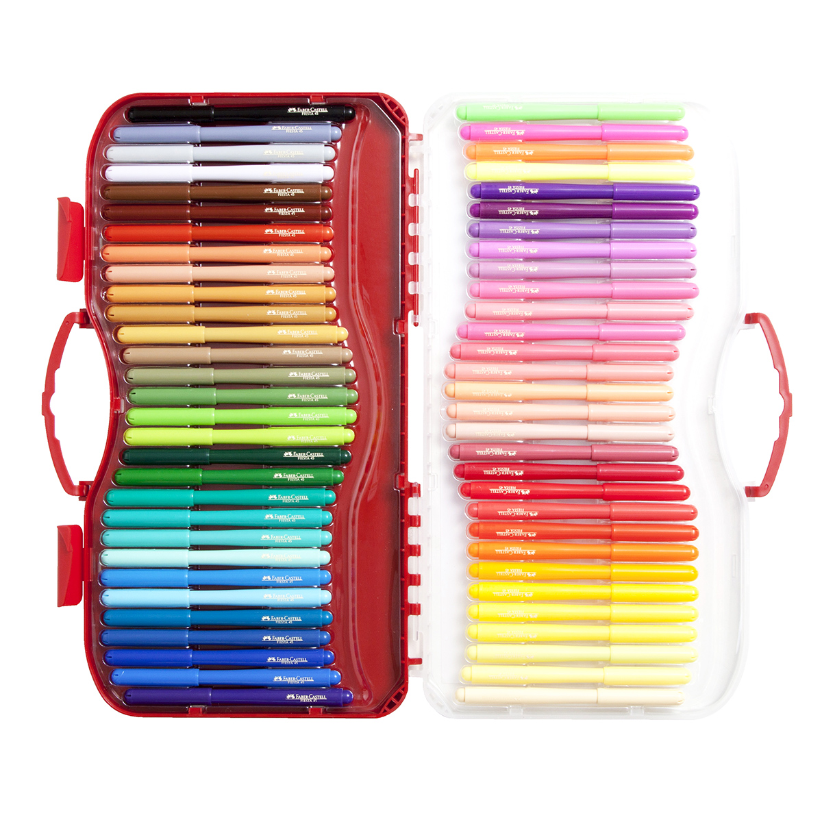 Caja Con 60 Plumones Fiesta 45 Rígido Faber-Castell image number null