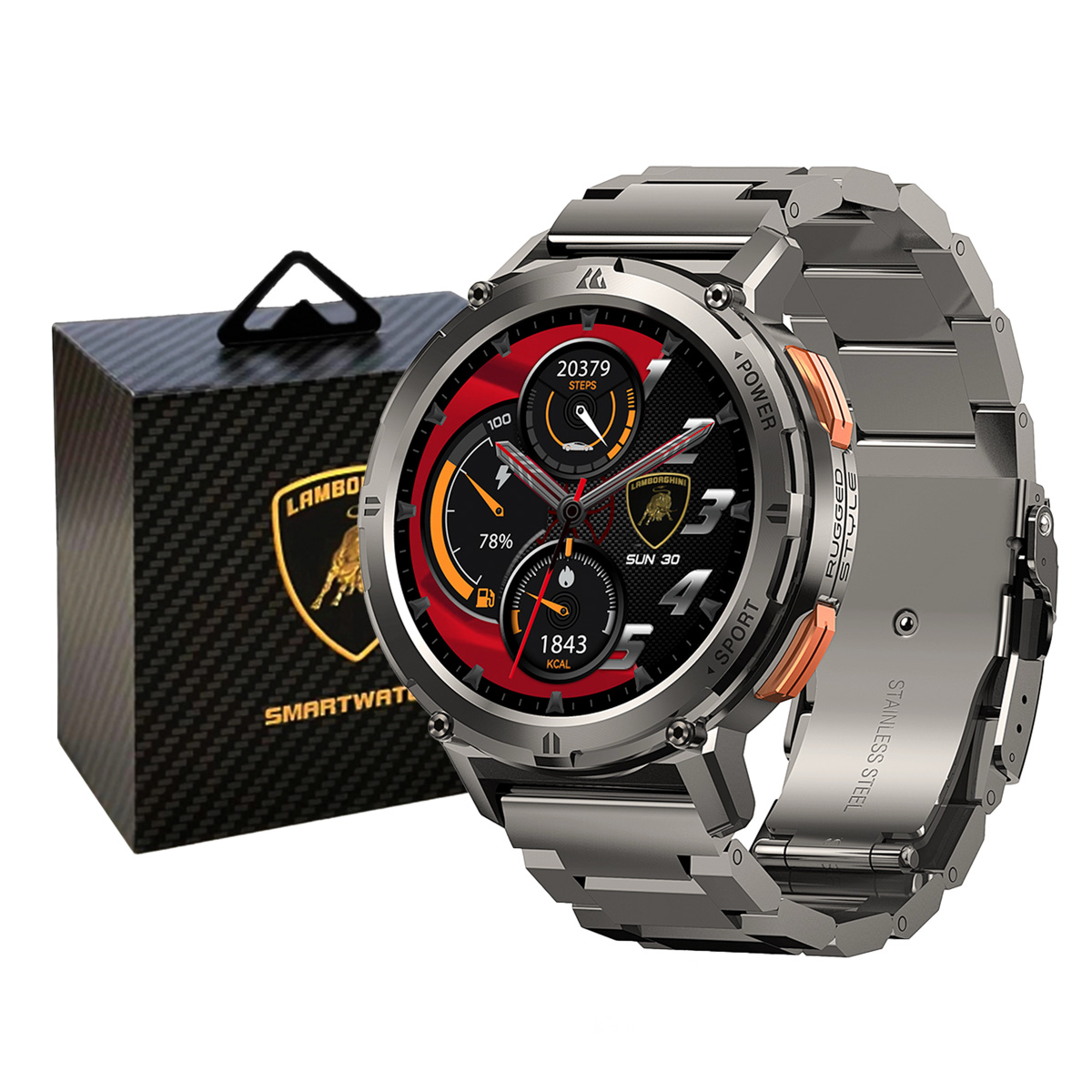 Smartwatch Cerchio Metal LAMBORGHINI image number null