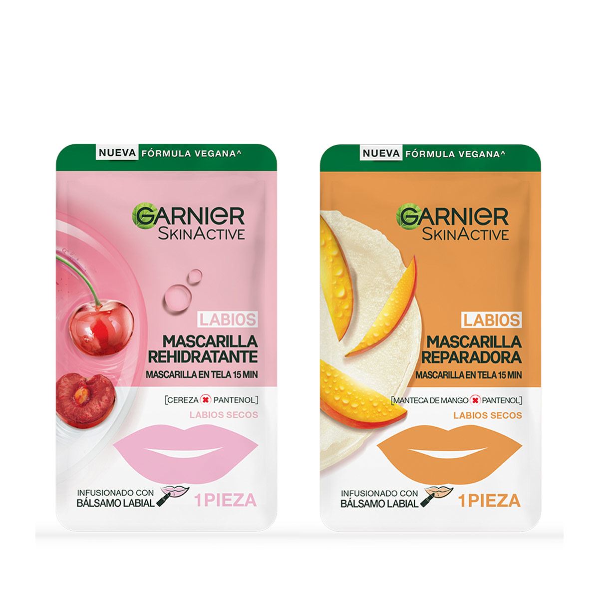 Garnier Skin Active Hidra Bomb Mascarilla en Tela Rehidratante Labios 1 pza image number null