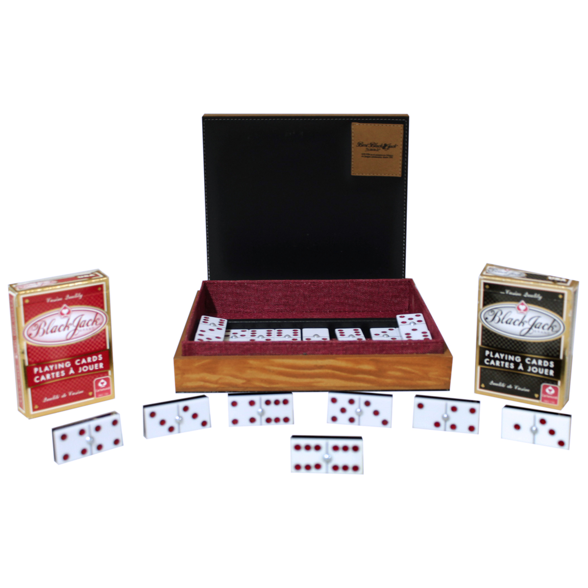 Set Domino y Naipes Mini Blackjack Curpiel Artik en Vinyl KELVIN image number null