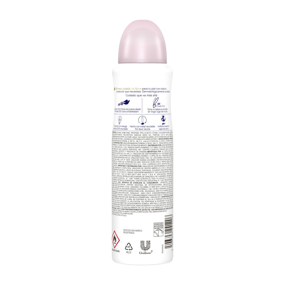 Desodorante Dermoaclarant 150 ml Dove image number null