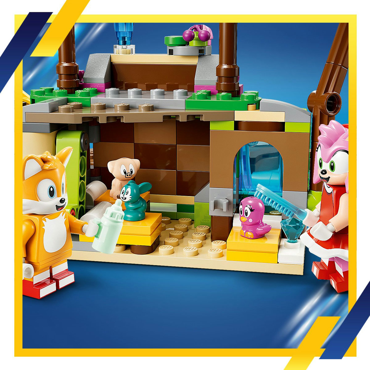 Isla de Rescate de Animales de Amy LEGO Sonic the Hedgehog™ image number null