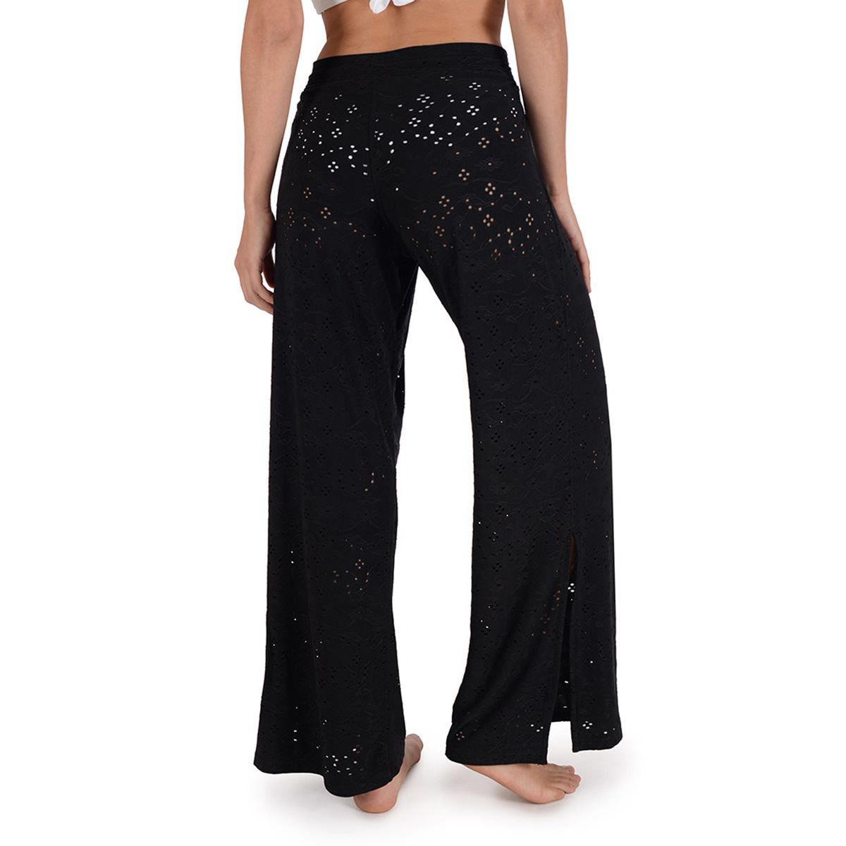 Pantalón/Pareo Mujer Rayón Negro Unitalla image number null