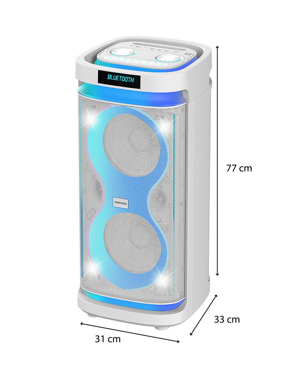 Bafle Bluetooth Thunder Snow Daewoo image number null