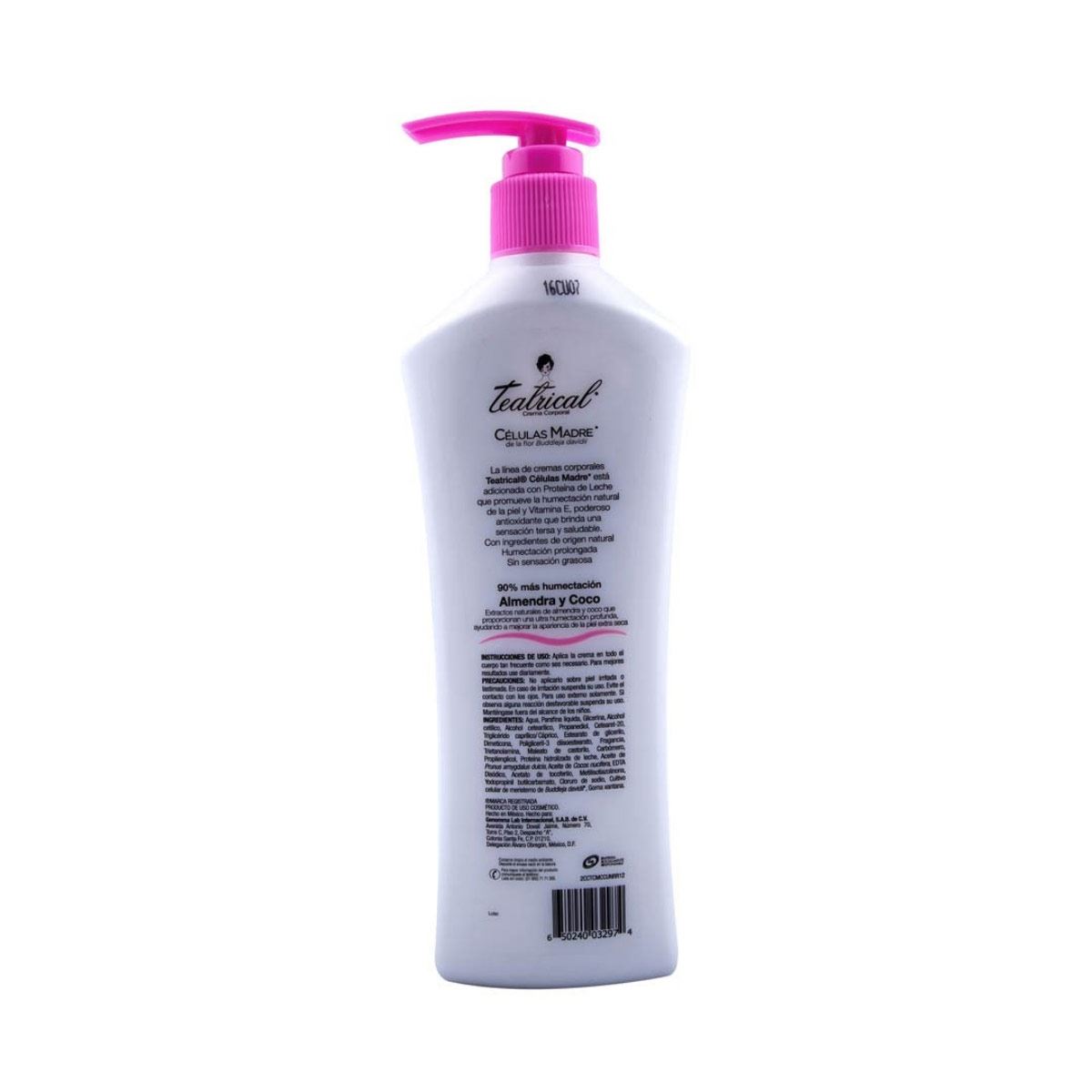 Teatrical Células Madre Crema Corporal Ultra Humectante 280 ml image number null