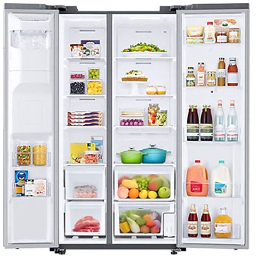 Refrigerador Samsung Side By Side Family Hub 22Ft Rs22T5561S9/em Silver image number 4