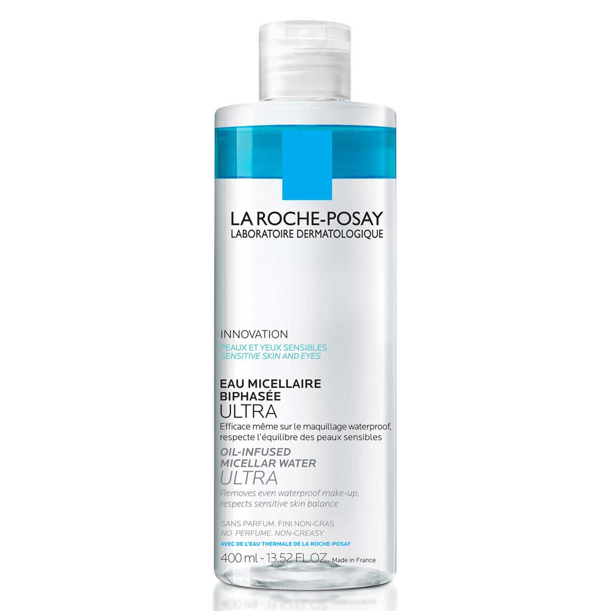 Agua Micelar en Aceite La Roche Posay Bif&aacute;sica Ultra remueve maquillaje a prueba de agua 400ml image number null