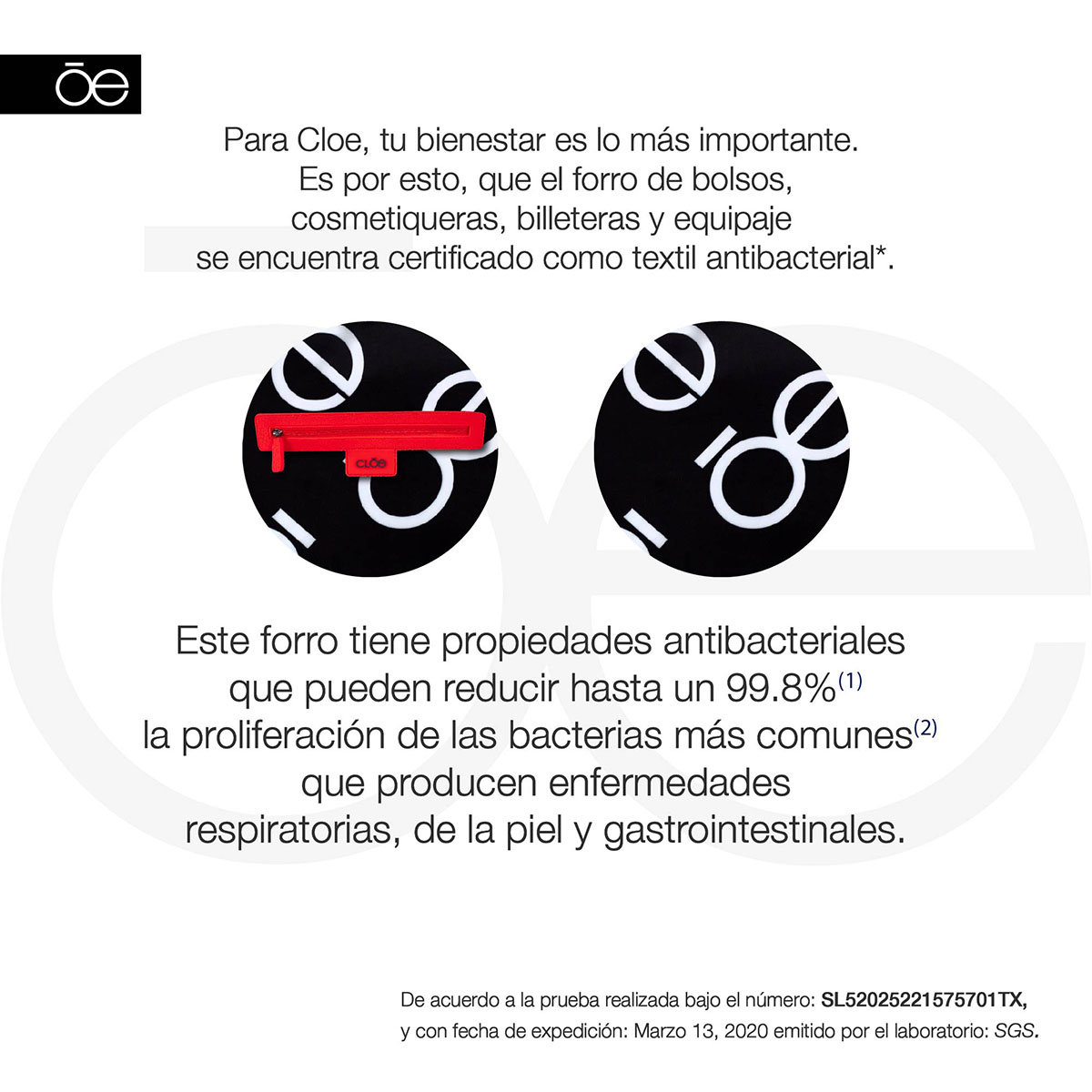 Bolso Backpack Cloe Negro para Mujer image number null