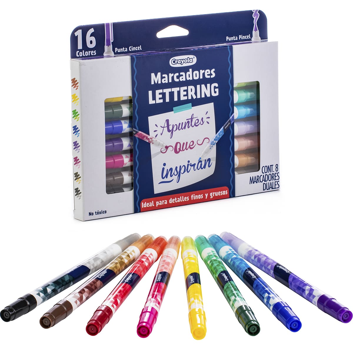 Plumones Duales CRAYOLA Nuevos Enthusiastic para Lettering image number null