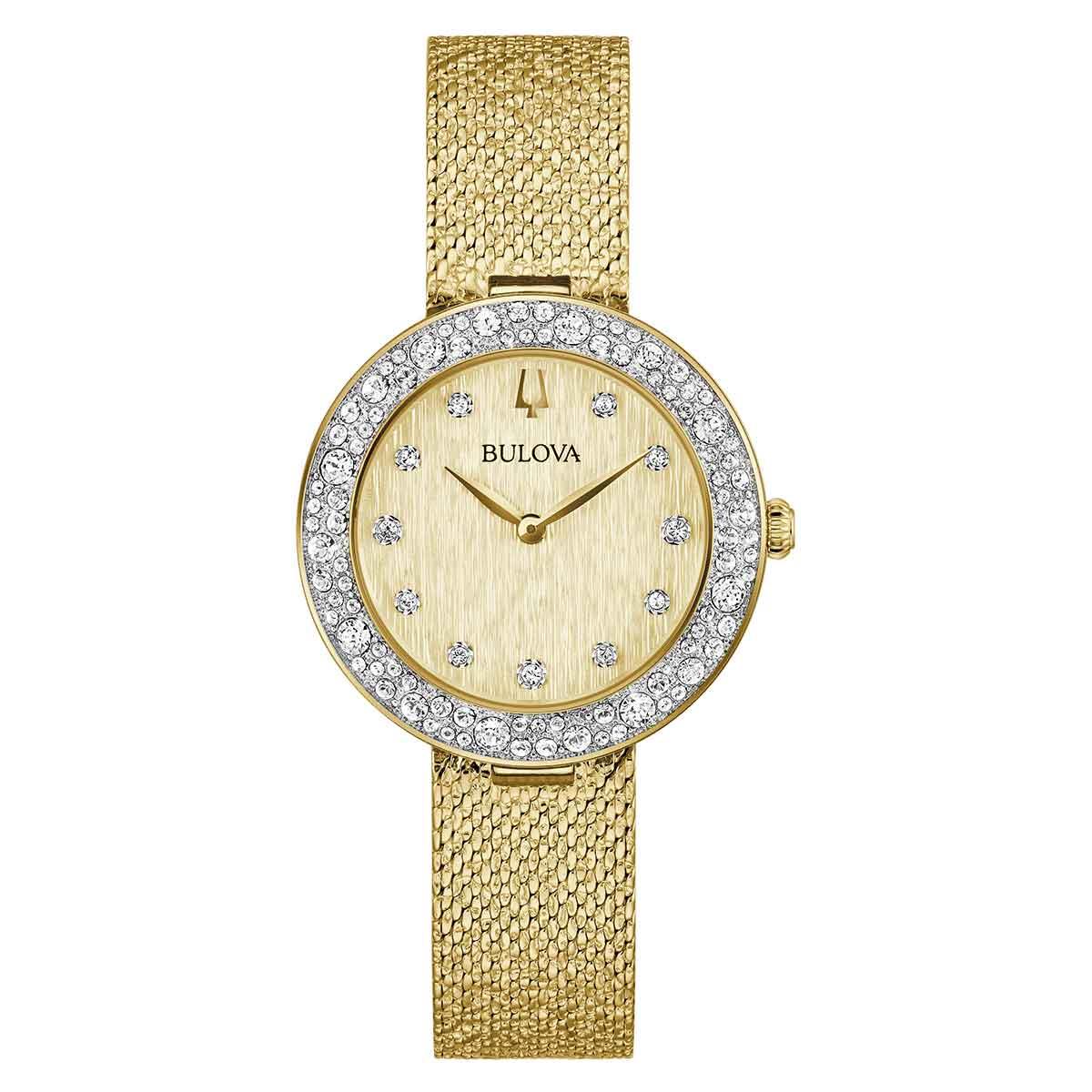 Reloj Bulova 98L321 Colecci&oacute;n Cristales para Mujer image number null