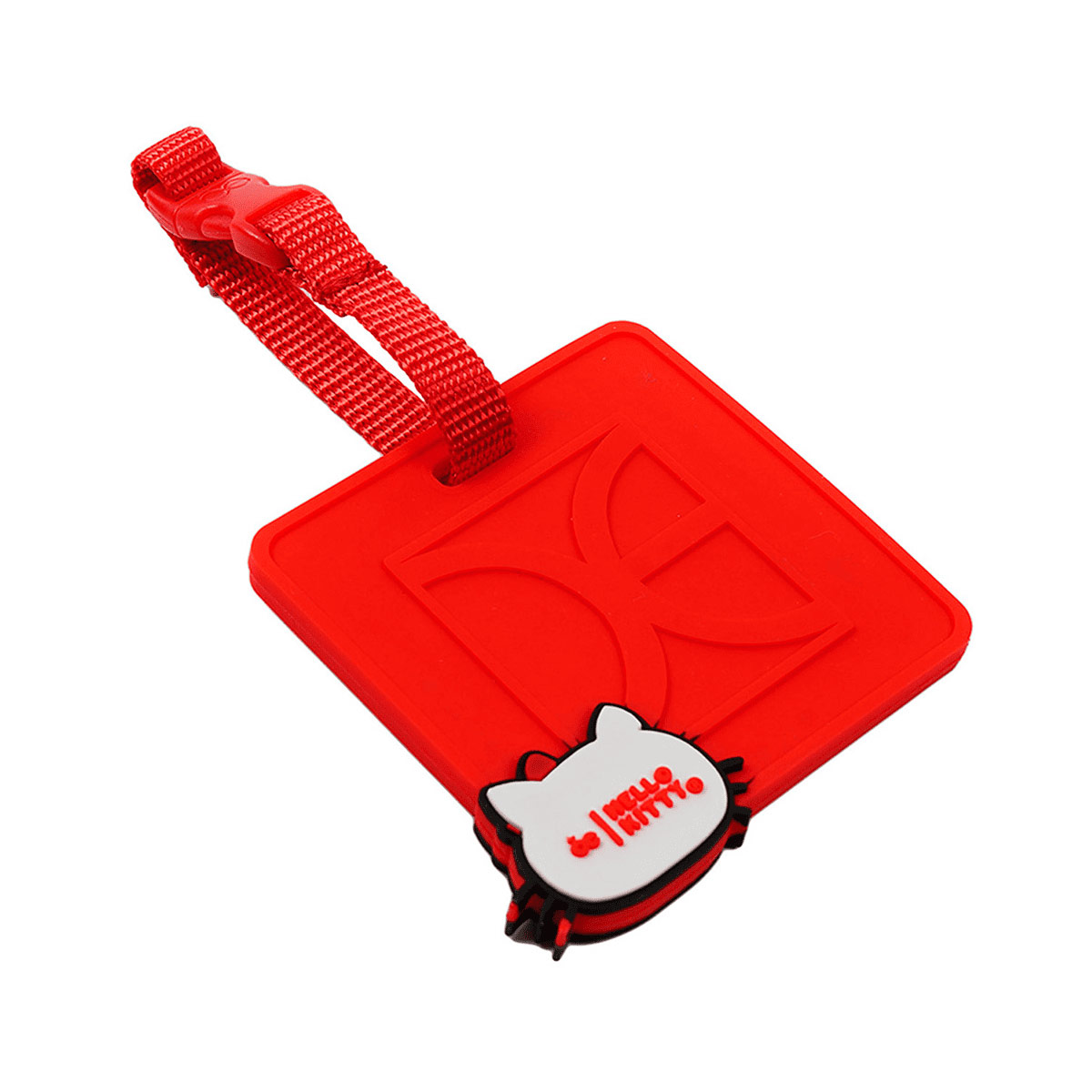 Identificador de Maleta CLOE  Color Rojo de Hello Kitty image number null