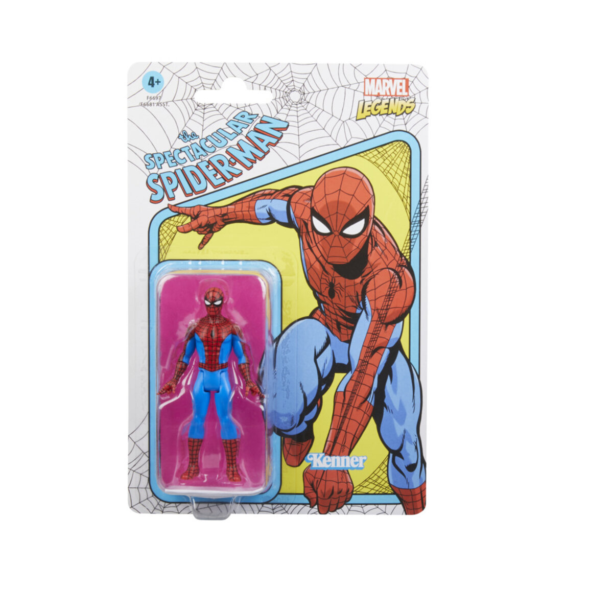 Figura Marvel Legends Coleccionable Hombre Araña 9.5cm image number null