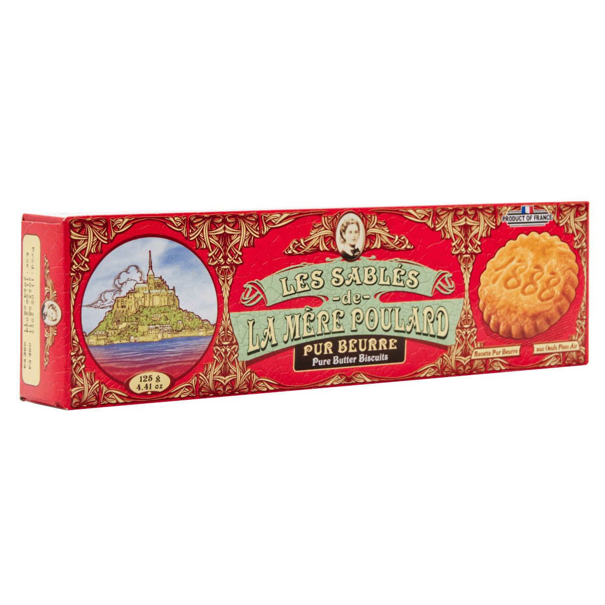 Caja de Galletas de Mantequilla Pura 125 gr image number null