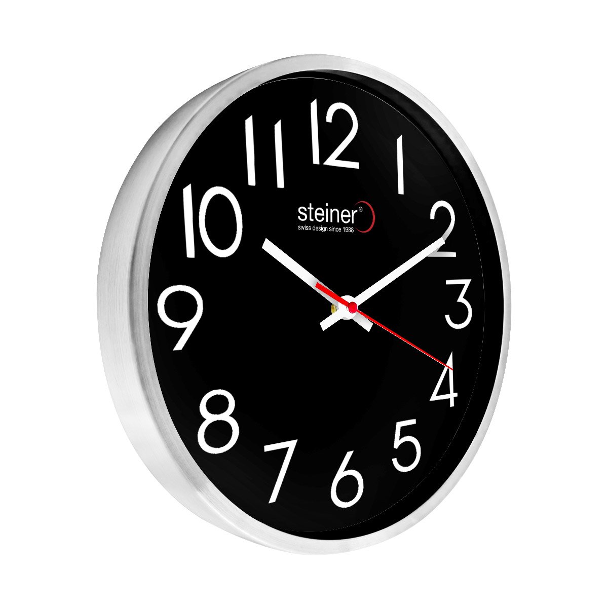 Reloj de Pared Steiner Color Negro STWA25-5134BK image number null