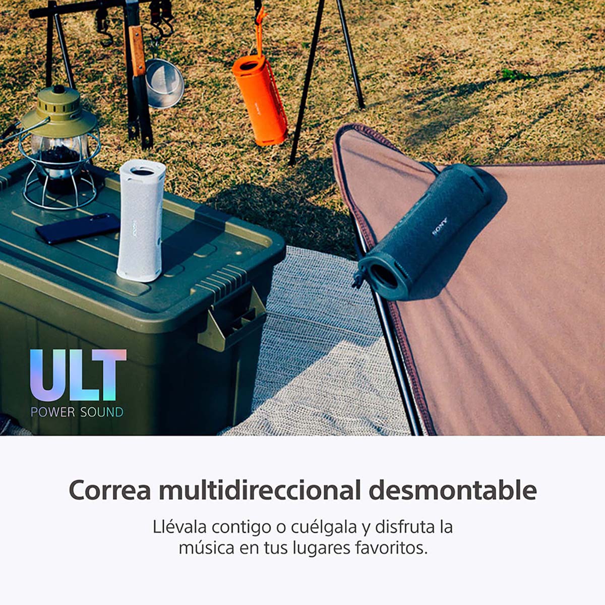Bocina Bluetooth Sony Ult Field 1 Gris image number null