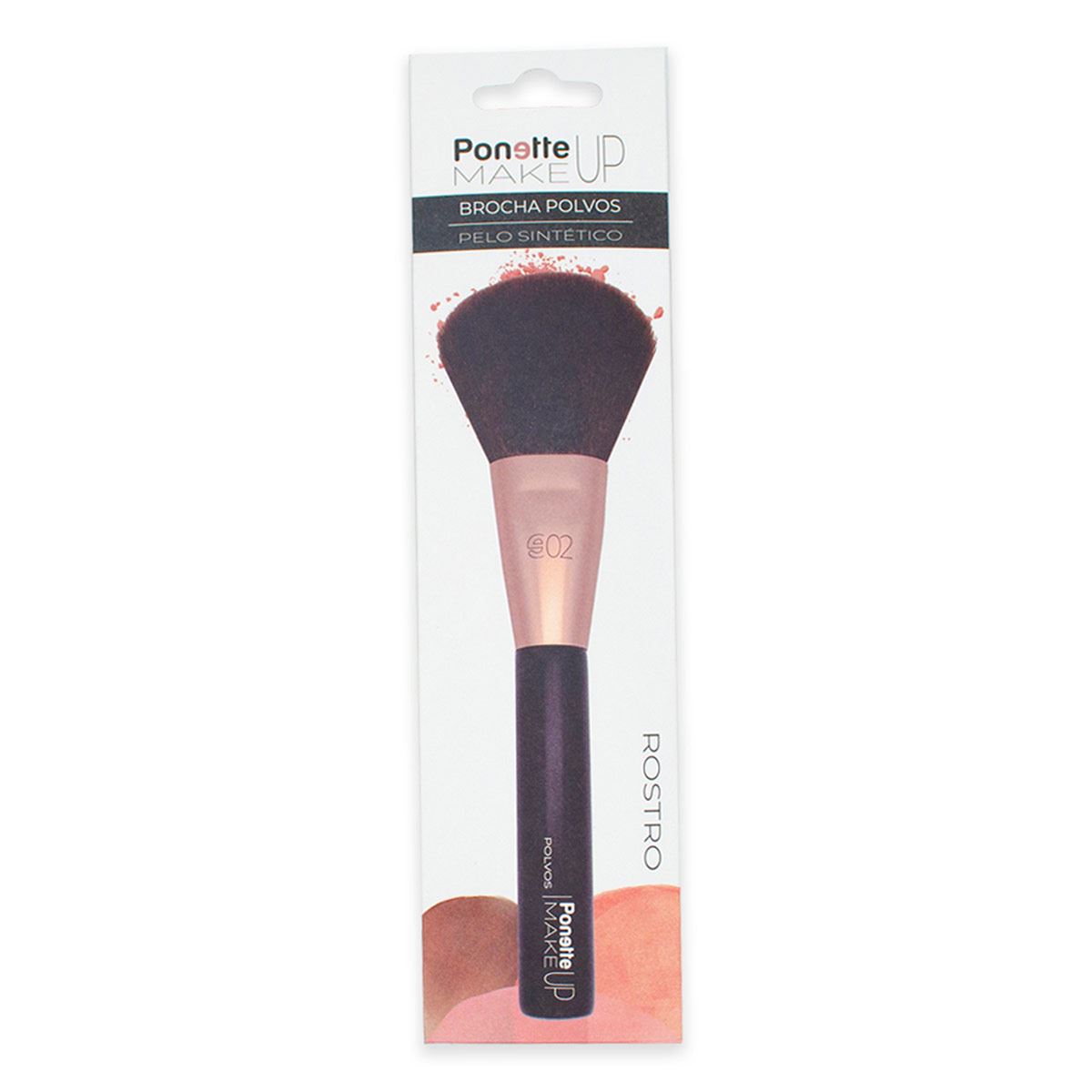 Ponette Make Up Brocha Polvos 1 Pieza image number null