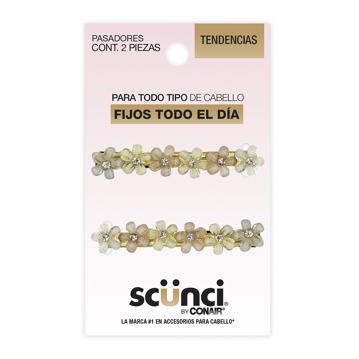 Conair Pasadores con Flores 2 Piezas image number null