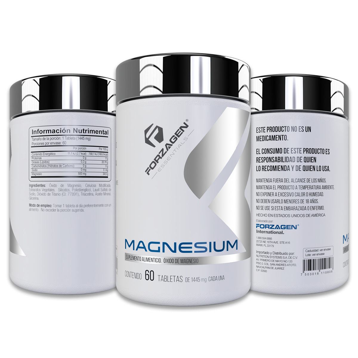 Magnesium 60 TAB FORZAGEN image number null