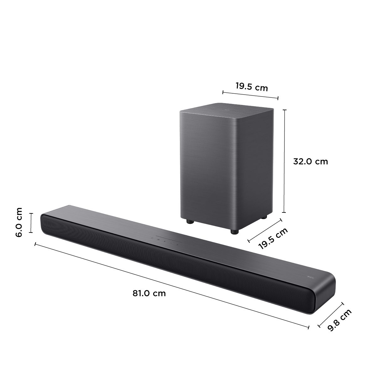 Barra de Sonido TCL S55h image number null