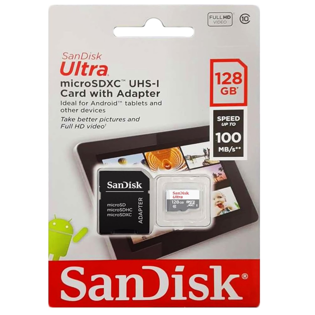 Tarjeta de Memoria Sandisk Micro SD 128GB image number null