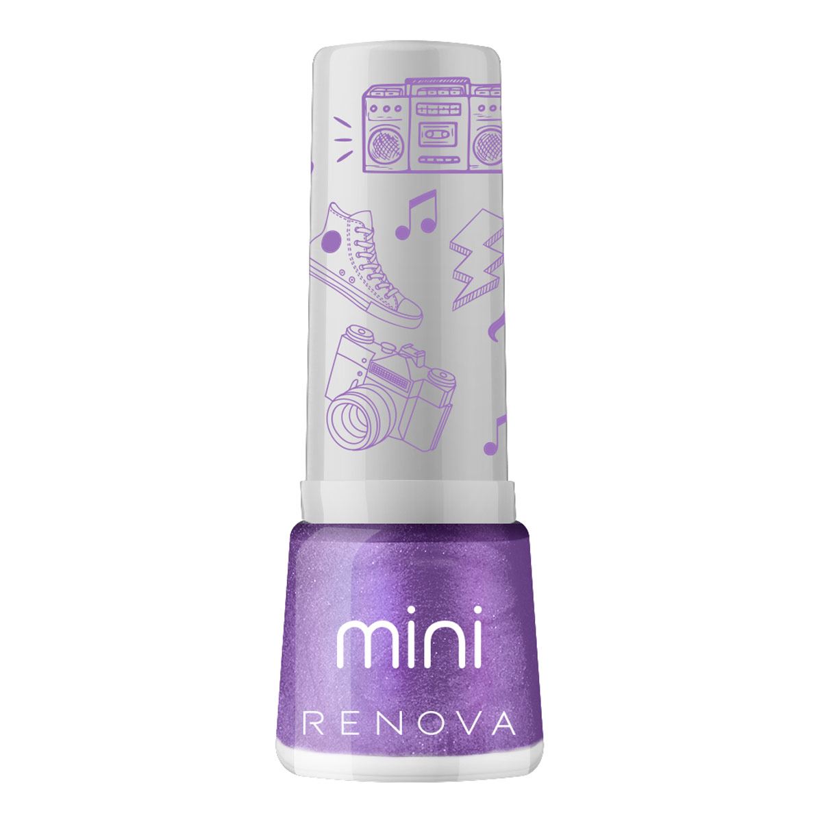 Esmalte Renova Mini Elisa Lila Nacarado image number null